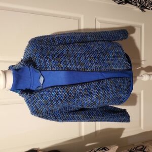 #7 Blazer (Italian Zip Closure) and Necklace Set  p2p 20in length 25in